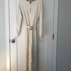 Anthropologie Dolan Cream Sweater Dress, size Medium